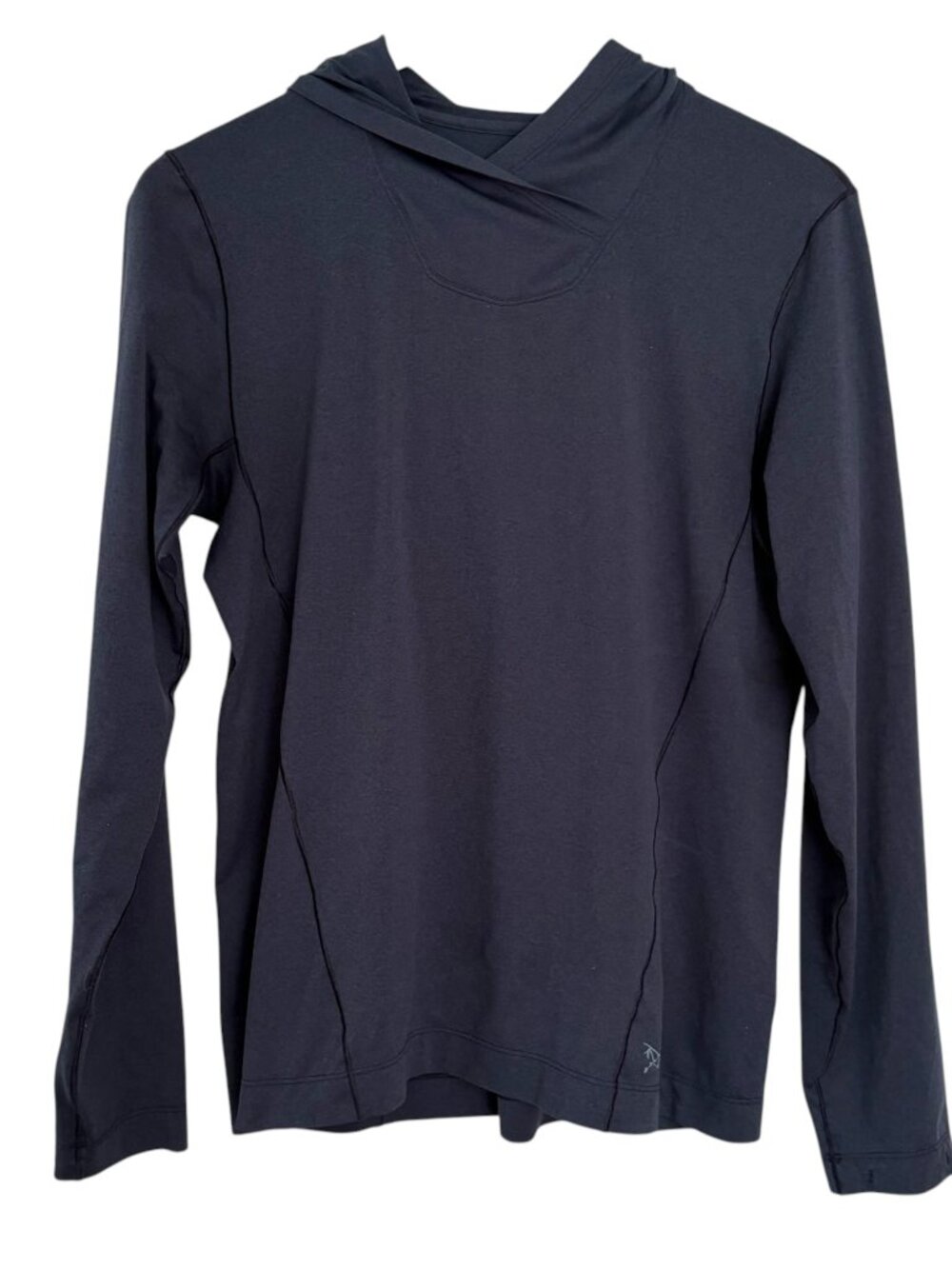 Arc'Teryx Remige Hoody Top Medium M Blue UPF 50 Sun Protection Hoodie Sweatshirt